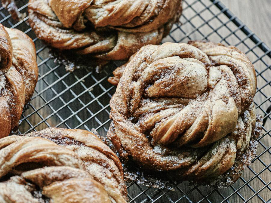 cinnamon & cardamom rolls